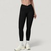 Anna-Kaci Active Women's High Waist Crossover Lounge Leggings with Full Length Slim Fit and Flattering Waistband - 2 of 4