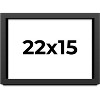 PosterPalooza | Shadow Box 1.5" Depth Black Picture Frame - UV Acrylic, Backing Board, Hanging Hardware - 2 of 4