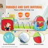 VEVOR 3 in 1 Kids Play Tent with Tunnel for Boys, Girls, Babies and Toddlers, Indoor/Outdoor Pop Up Playhouse, Red/Yellow/Blue Multicolor - 3 of 4