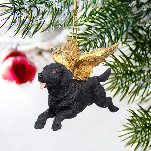 Design Toscano Golden Retriever Holiday Dog Ornament Sculpture : Target