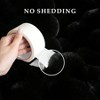 Thick Faux Throw Blanket, 50x60, Black, 1300GSM, for Home Decor Gifts - 3 of 4