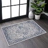 Vynxaria LOOM & LUXE 2' x 3' Abstract Area Rug - Stylish, Stain-Resistant, Non-Shedding - 3 of 4