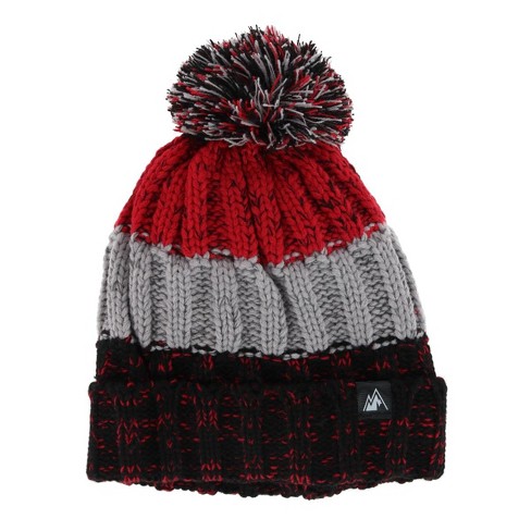 Grand Sierra Kids' Fleece Lined Chunky Marled Knit Winter Cuff Beanie - image 1 of 3