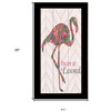 HomeRoots You are so loved Flamingo Black Framed Print Wall Art - 3 of 3