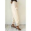 Women's Strong Ties Ankle Pant - beige botany - 3 of 3
