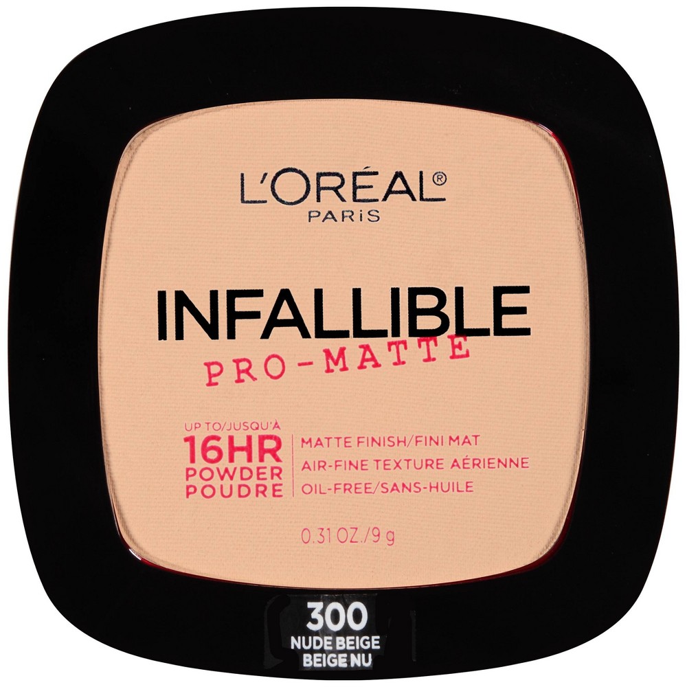 UPC 071249293171 product image for L'Oreal Paris Infallible Pro-Matte Pressed Powder - 300 Nude Beige - 0.31oz | upcitemdb.com