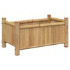 vidaXL Planter 19.7"x11.8"x9.8" Bamboo - 2 of 4