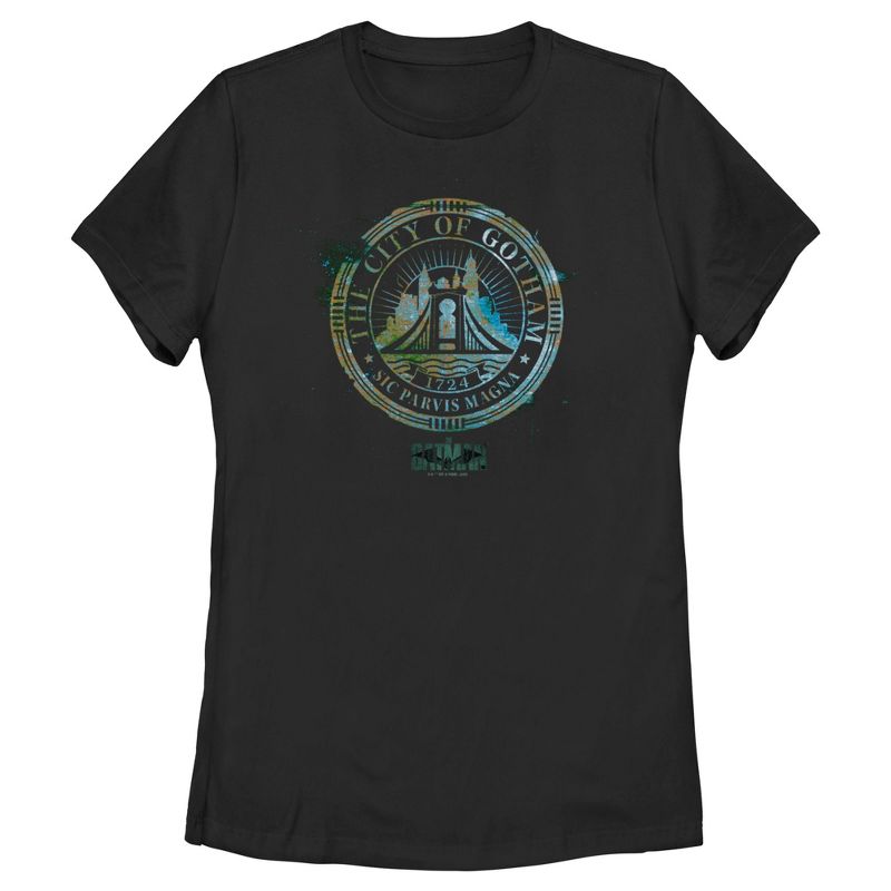 Women's The Batman City of Gotham T-Shirt, 1 of 5