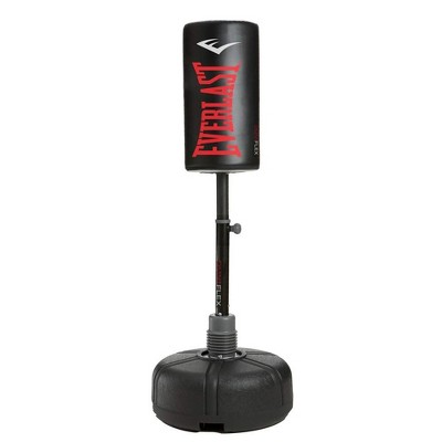Adult & Kid Height Adjustable Boxing Target DWW 360° Swing Arm Boxing Punching Speed Ball Heavy Reflex Standing Boxing Bag Indoor Large Stress Fitness Boxing Pile Color : Black