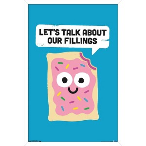 Trends International David Olenick - Talk About It Framed Wall Poster Prints - 1 of 4