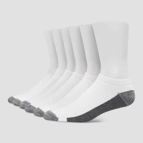 UNISEX Cushion™ Low Cut (3 Pack), White, Socks