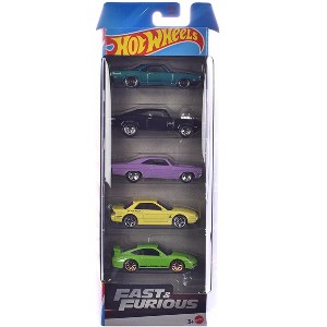 "Fast & Furious" 5 piece Set Diecast Model Cars by Hot Wheels - 1 of 1
