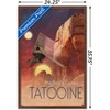 Trends International Star Wars: Tatooine - Visit Tatooine by Russell Walks 23 Framed Wall Poster Prints - 3 of 4