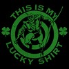 Boy's Justice League St. Patrick's Day Green Arrow This is my Lucky Shirt T-Shirt - 2 of 4