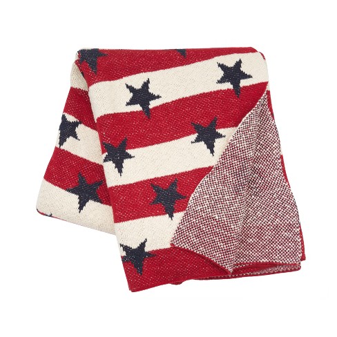 C F Home Star And Stripes Throw