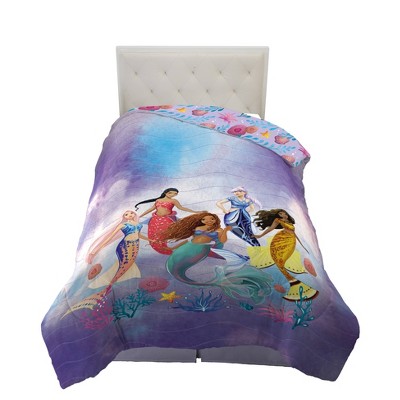 Twin The Little Mermaid Comforter, image 4 of 11 slides