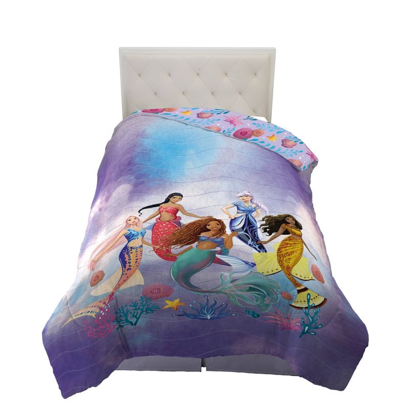 Twin The Little Mermaid Kids&#39; Comforter, 4 of 11