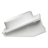 Lambro® 4-In. Plastic Soffit Exhaust Dryer Vent with Damper, White, 143W - 4 of 4