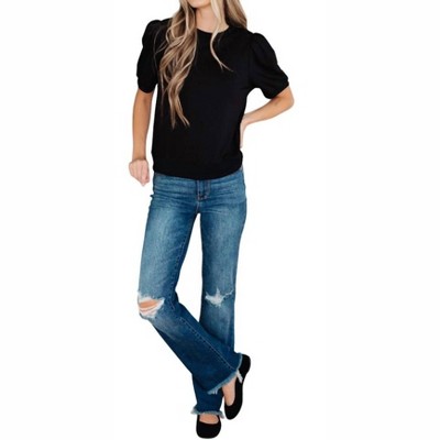 Women's Evidently Different Puff Sleeve Top - Jodifl
