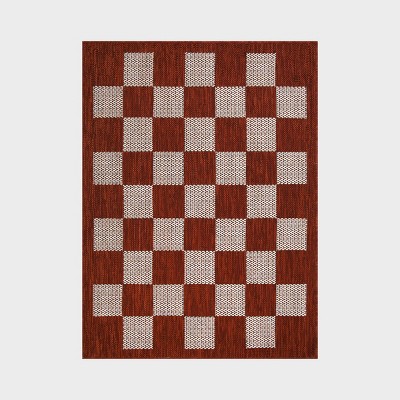 Playa Rug Daisy Rectangle Woven Indoor Outdoor Rugs