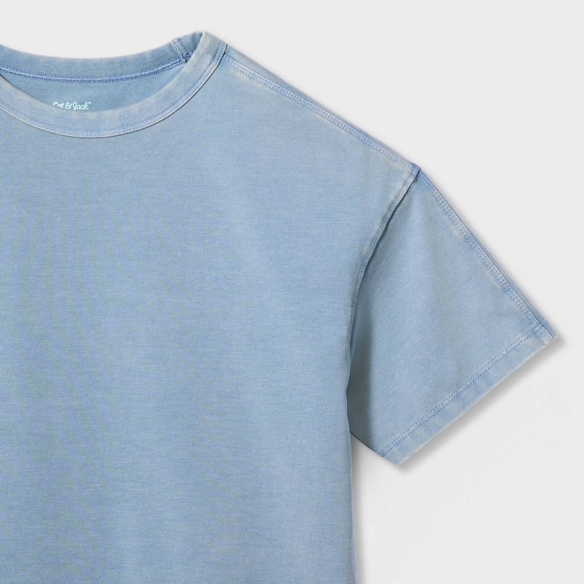 Boys' Short Sleeve Oversized Heavyweight Washed T-Shirt - Cat & Jack™ - thumbnail 4