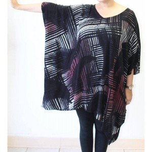Women's Hand Painted Katie Pullover Tunic - Modesce - 1 of 1