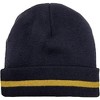Ripple Junction One Piece Straw Hat Crew Skull Metallic Gold Watchmen Beanie - 2 of 4