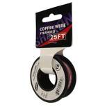 Shaxon 25' Stranded Copper 22 AWG Wire On Spool Red ST22-25RD