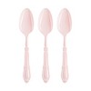 Smarty Had A Party Pink Baroque Plastic Dinner Spoons - 480 pcs - 2 of 4