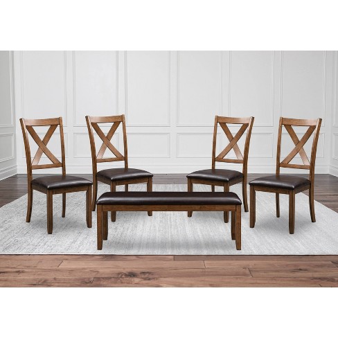 Solid wood dining online chairs set of 4