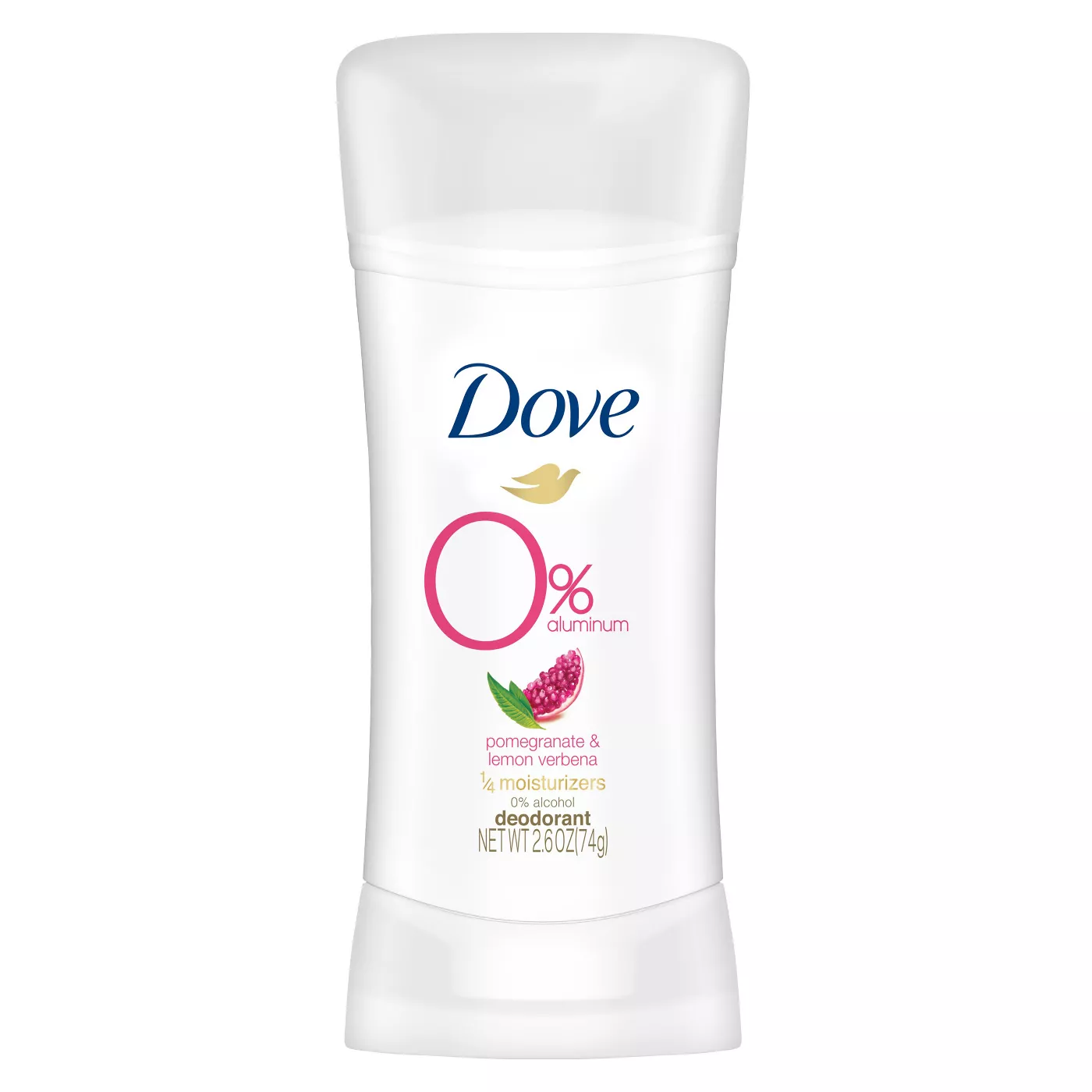 Dove 0% Aluminum Pomegranate & Lemon Verbena Deodorant Stick - 2.6oz - image 1 of 6