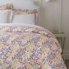 Lands' End Basketweave Cotton Matelasse Bedskirt - image 3 of 3