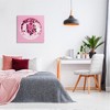 Stupell Dazzling Pink Disco Ball Gallery Wrapped Canvas Wall Art - 2 of 4