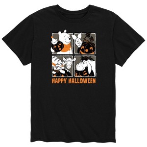 Men's - Disney - Winnie the Pooh's Halloween Short Sleeve Graphic T-Shirt - 1 of 4