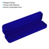 Unique Bargains Velvet Elegant Design Wedding Vintage Jewelry Storage Box - 4 of 4