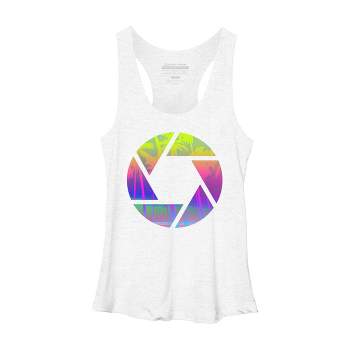 Women's Design By Humans Capture the Summer By clingcling Racerback Tank Top