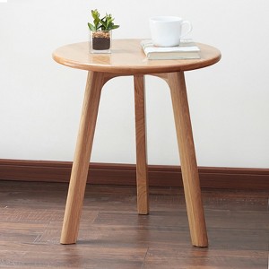 CAVINAS Coffee Tables for Living Room Oak Wood Top Coffee Table Center Table Low Table Desk Work from Home - 1 of 4