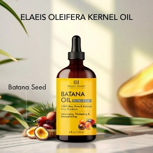 Botanic Hearth 100% Pure & Unrefined Batana Oil for Hair Growth - 4 fl oz - 1 of 4