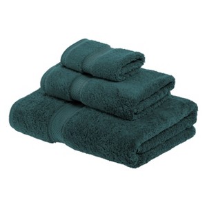 Luxury Cotton Heavyweight Ultra-Plush 3 Piece Towel Set by Blue Nile Mills - 1 of 4