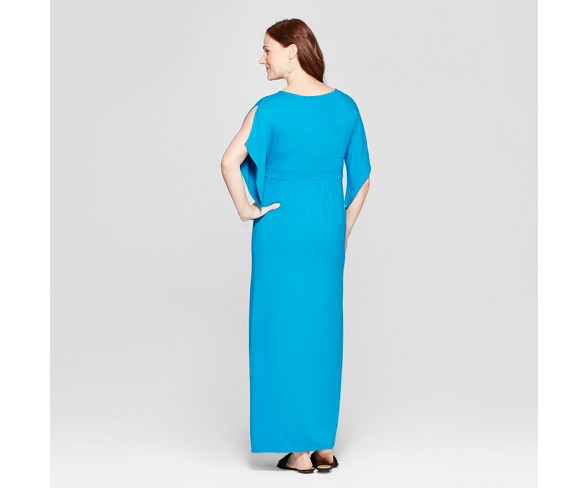 knee length dresses for ladies Long Sleeve Maxi Maternity Dress: Butterfly & Java – Ingrid & Isabel
