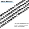 Unique Bargains DIY Bag Clothing Decoration Crystal Rhinestone Sew on Close Claw Chain Trim - 3 of 4