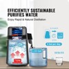 VEVOR Water Distiller, 4L 1.05 Gallon Pure Water Purifier Filter For Home Countertop,750W Distilled Water Maker, Stainless Steel Interior Distiller - 3 of 4
