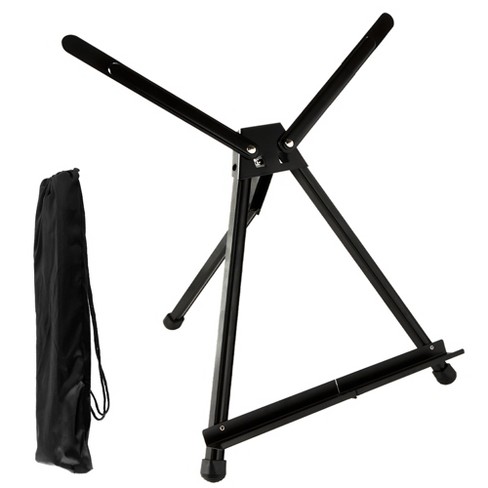 Soho Urban Artist Black Aluminum Tabletop Easel Stand, Portable Easel For  Display, Painting Canvas And More : Target