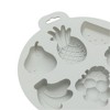 Unique Bargains Candy Mould 6-Cavity Mixed Fruit Shapes Candy Mould Hand Wash 6.46"x6.38"x0.91" 1 Pc - 4 of 4