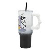 Nightmare Before Christmas Love You To Death 40 Oz Ombre Stainless Steel Tumbler With Handle - 2 of 4