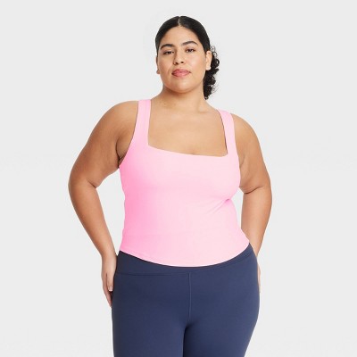 Women's Everyday Soft Square Neck Support Tank Top - All In Motion™