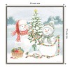 Amanti Art Snow Day II by Beth Grove Canvas Wall Art Print Framed 22-in. x 22-in. - 4 of 4
