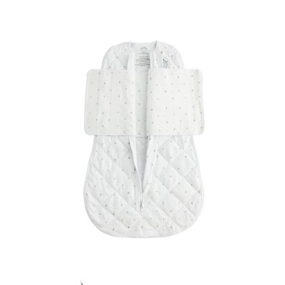 Image of Dreamland Baby Weighted Swaddle Wrap - White