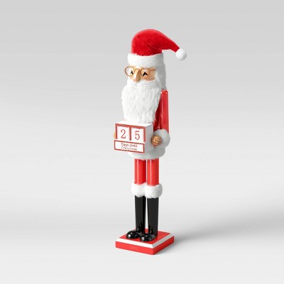 Large Countdown Santa Nutcracker - Wondershop™