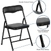 Flash Furniture Kids Black 5 Piece Folding Table and Chair Set - image 4 of 4